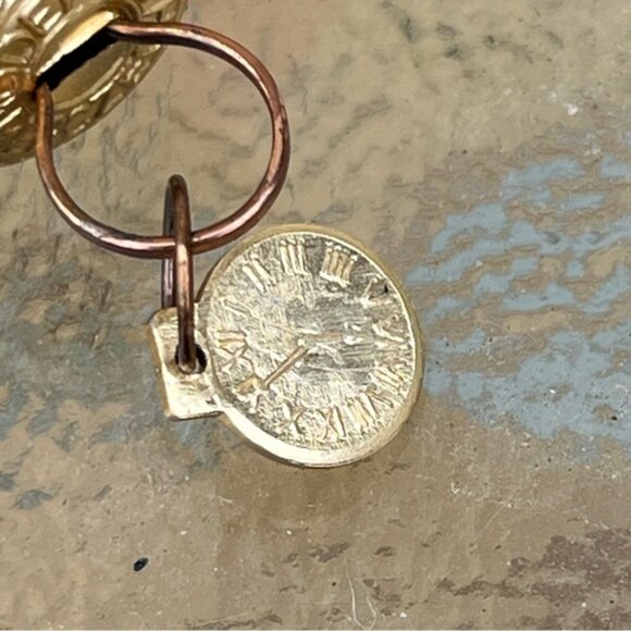 Vintage Dept. 56 Blown Glass "Sugared" Half Apple Ornaments Set of 2 - Picture 13 of 13